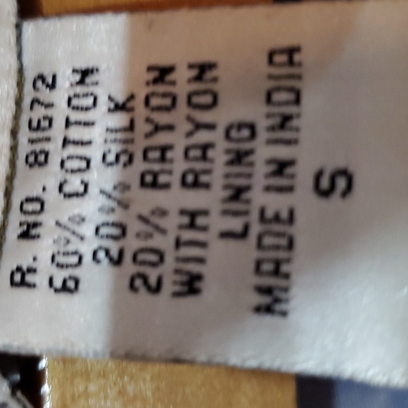 Sandy Starkman Colorful Floral Patchwork Jacket Small - Picture 3 of 10